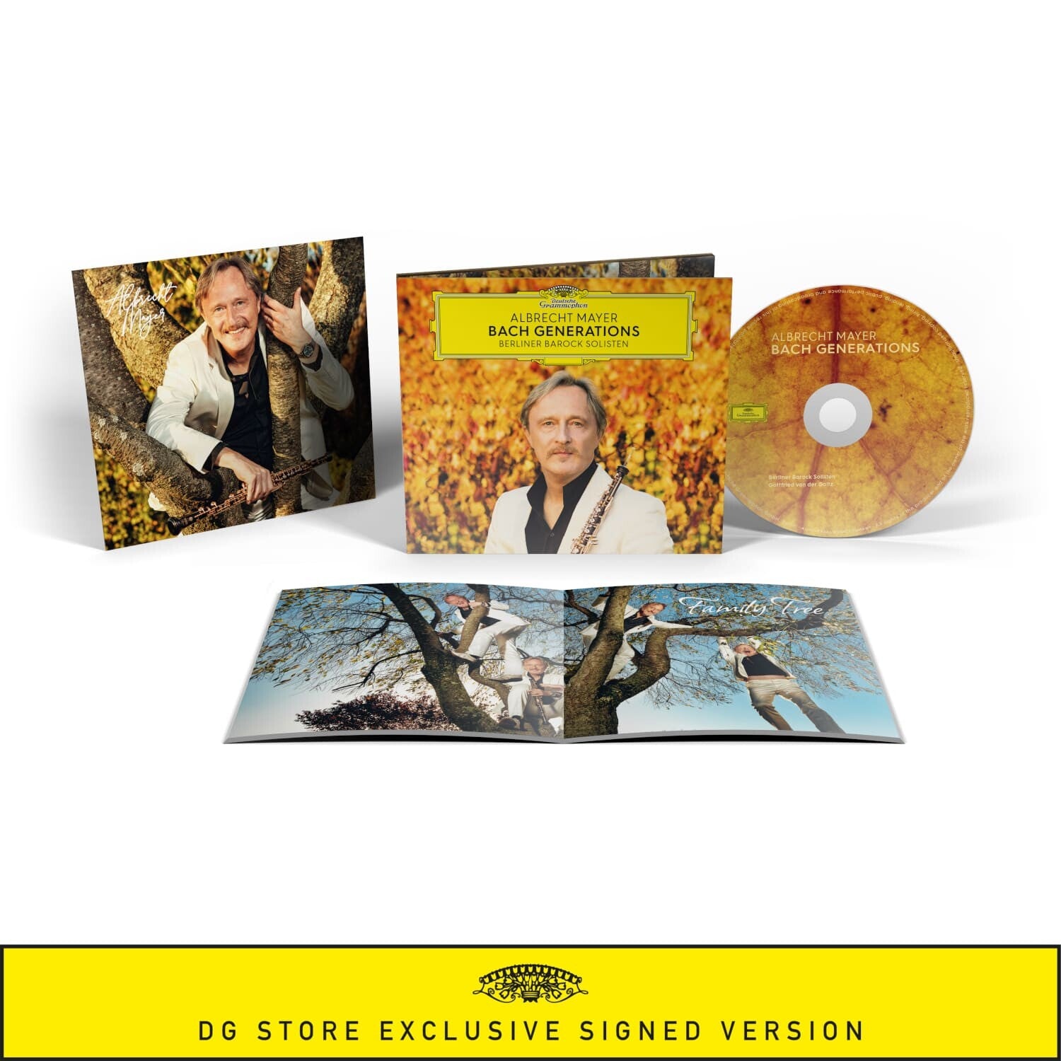 Albrecht Mayer Bach Generations Limitierte CD Digipack + signierte Art Card 298328