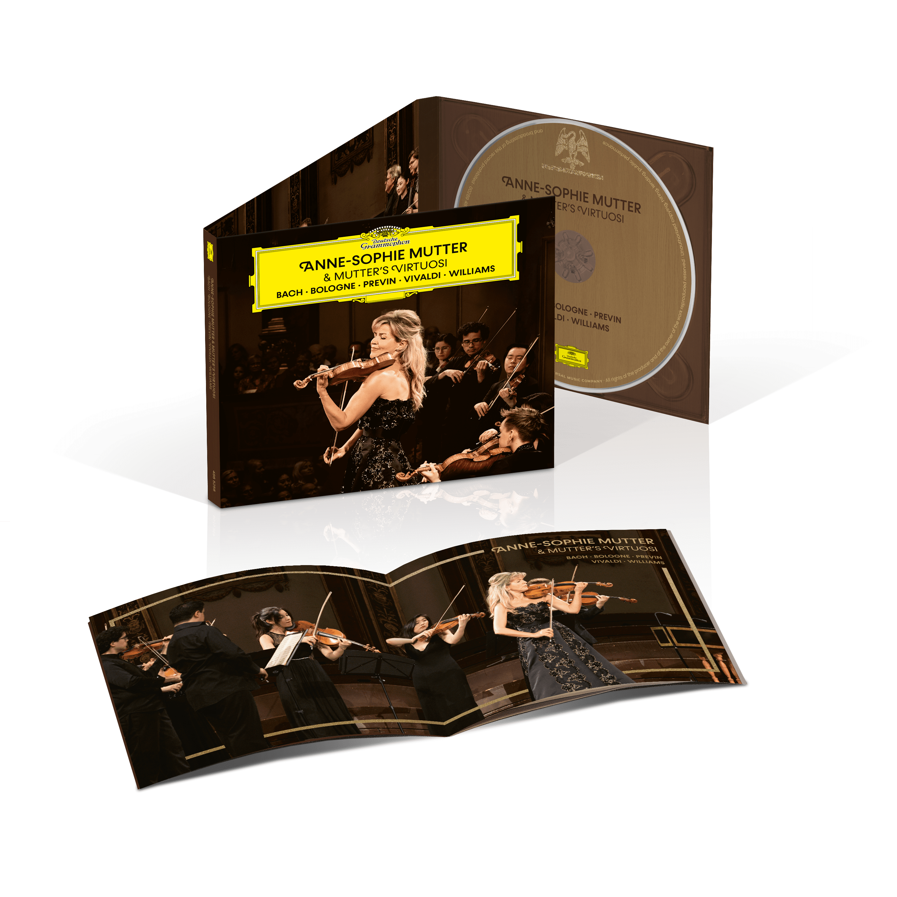 Anne-Sophie Mutter & Mutter’s Virtuosi Bach, Bologne, Previn, Vivaldi, Williams CD 330409