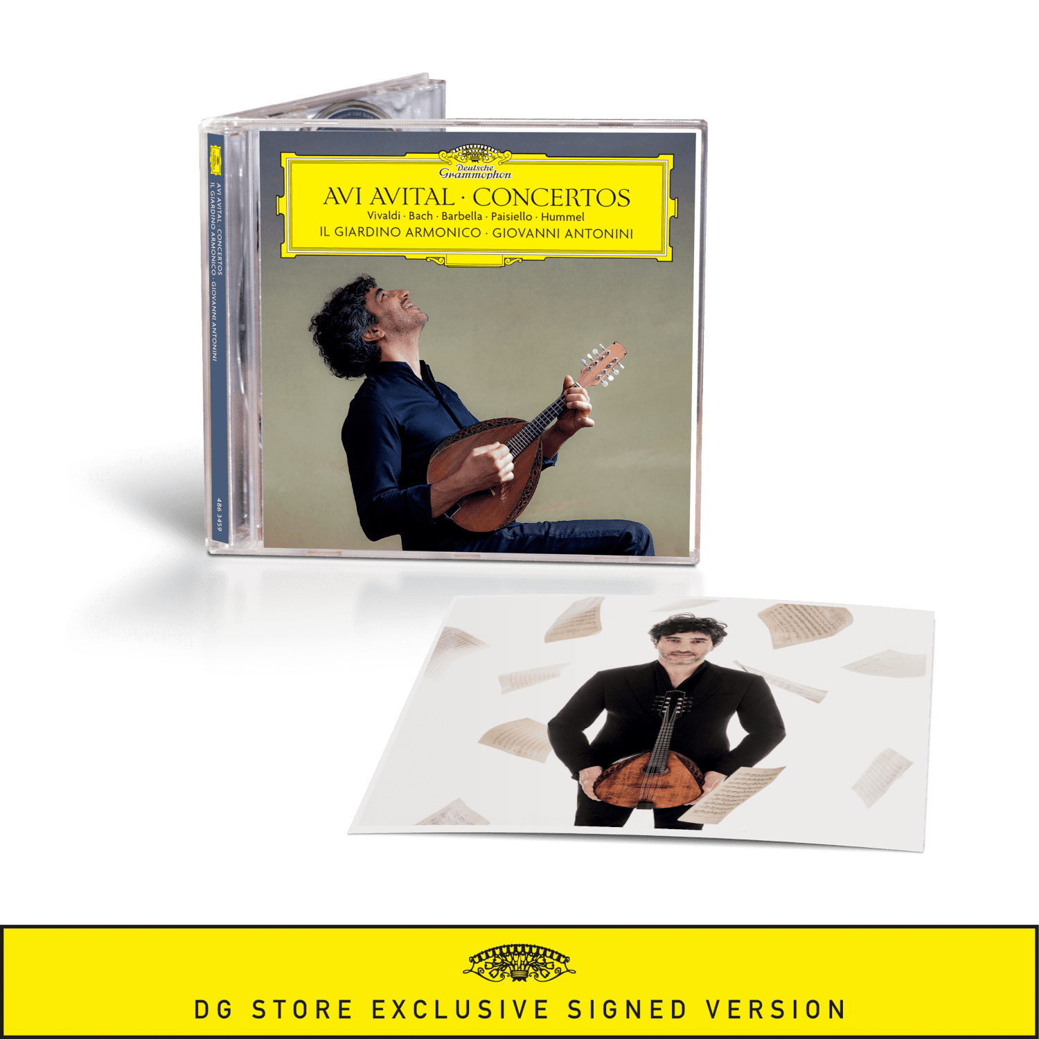 Avi Avital Concertos CD + signierte Art Card 320952
