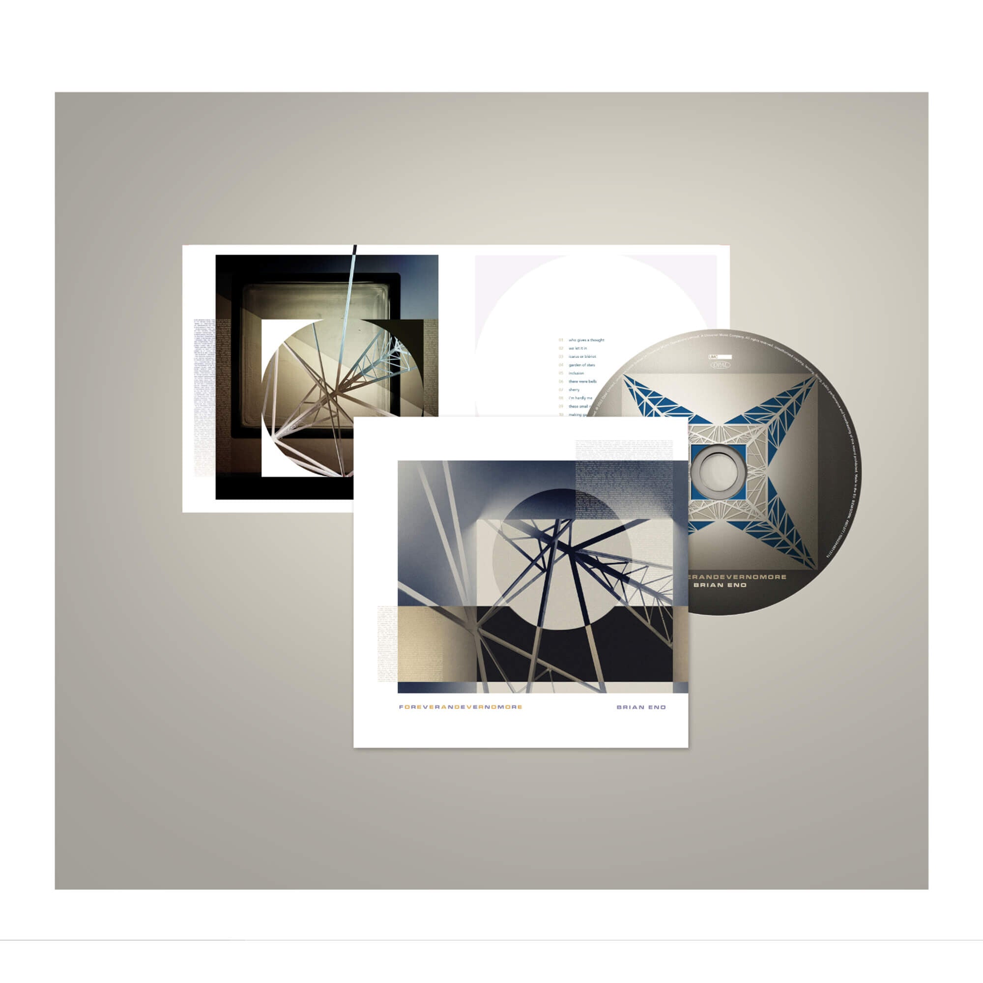 Brian Eno FOREVERANDEVERNOMORE CD 224345