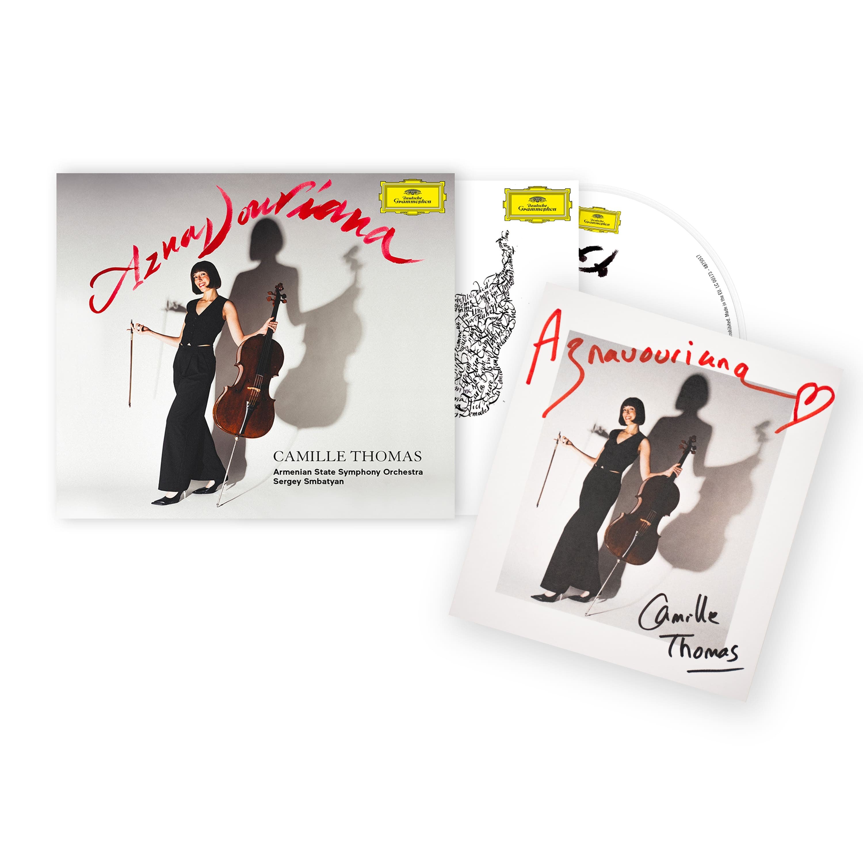 Camille Thomas Aznavouriana CD + Signierte Artcard 353709