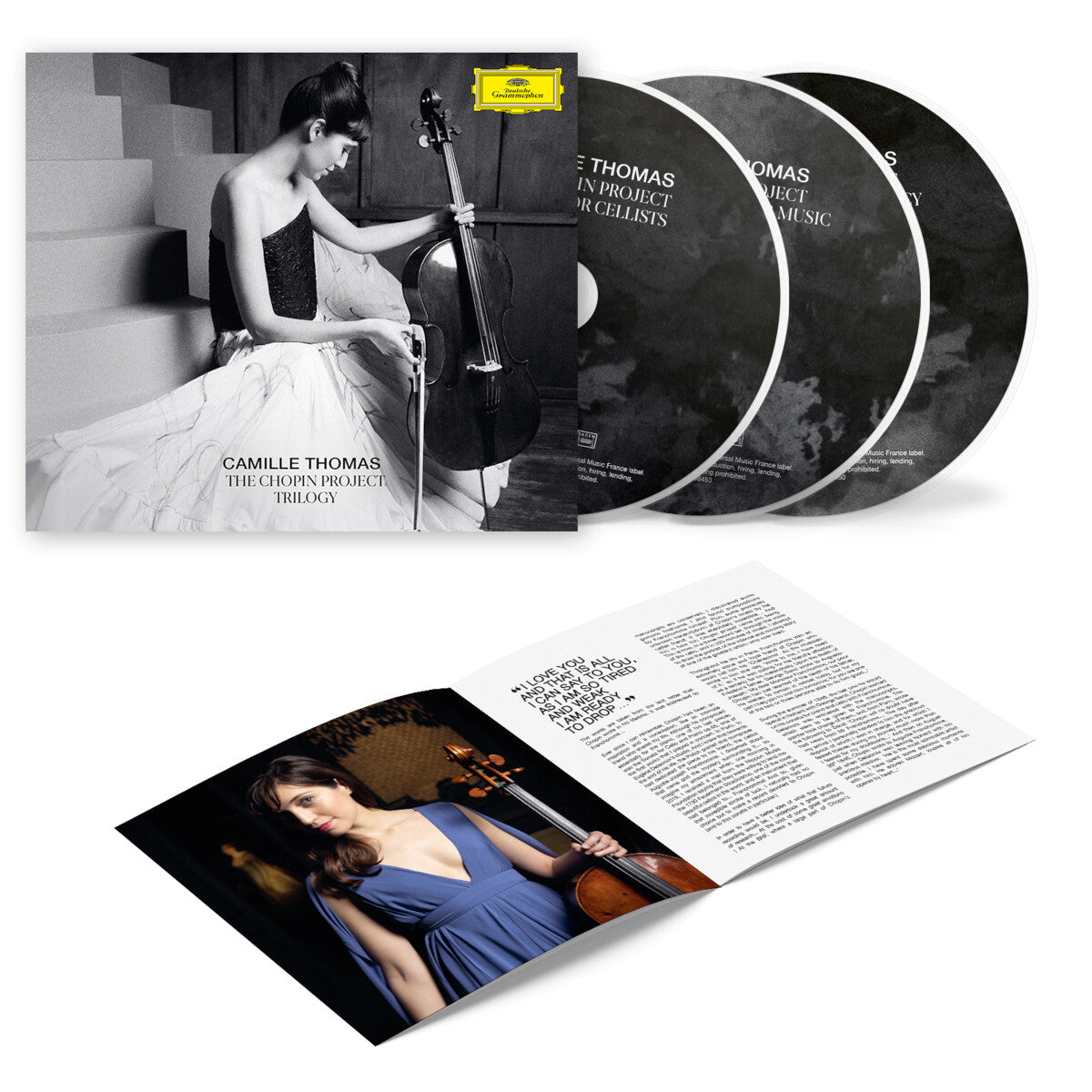 Camille Thomas The Chopin Project: Trilogy 3CD 285462