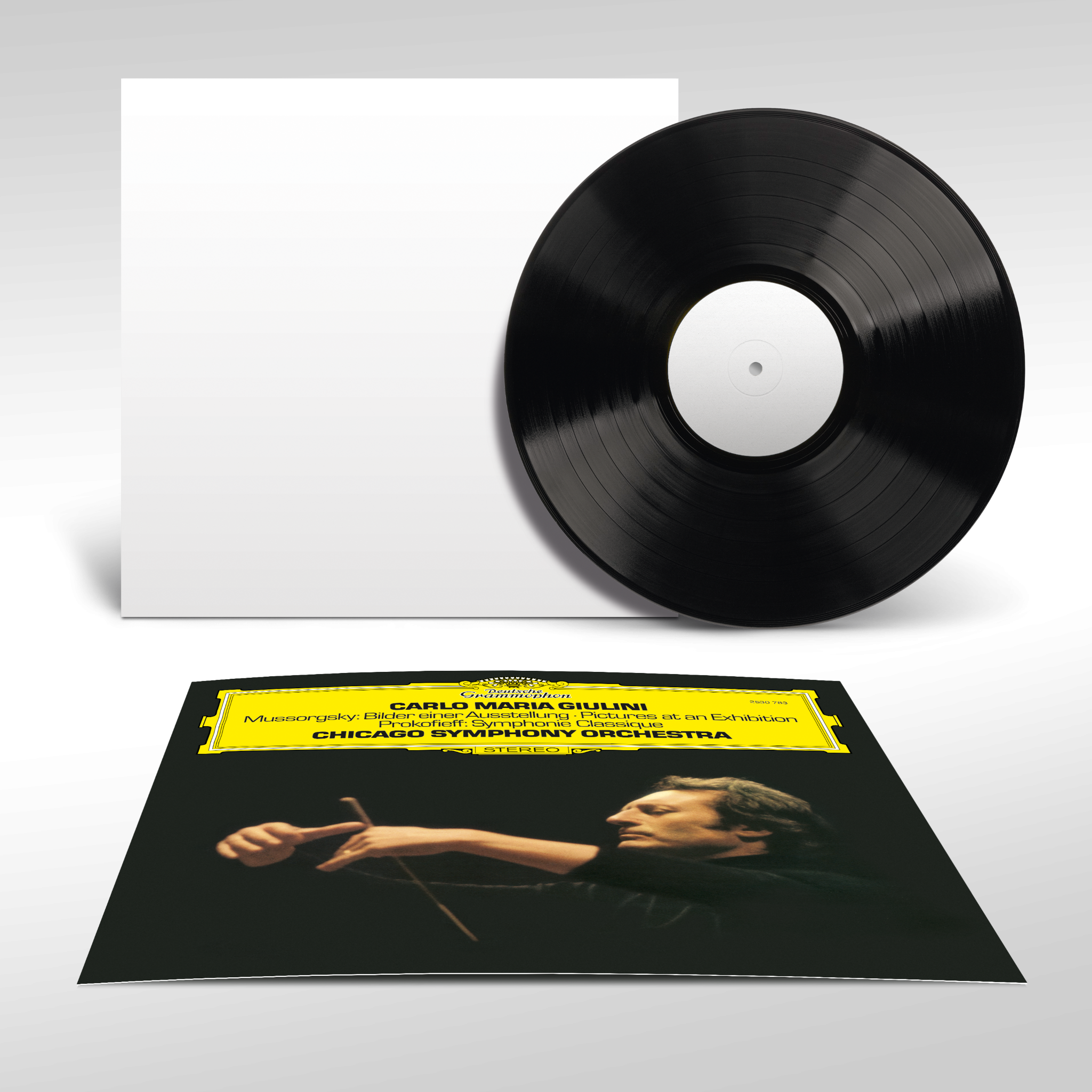 Carlo Maria Giulini Mussorgsky: Pictures At An Exhibition / Prokofiev: Symphony No. 1 in D Major, Op. 25 "Classical Symphony" Original Source Vinyl 420218