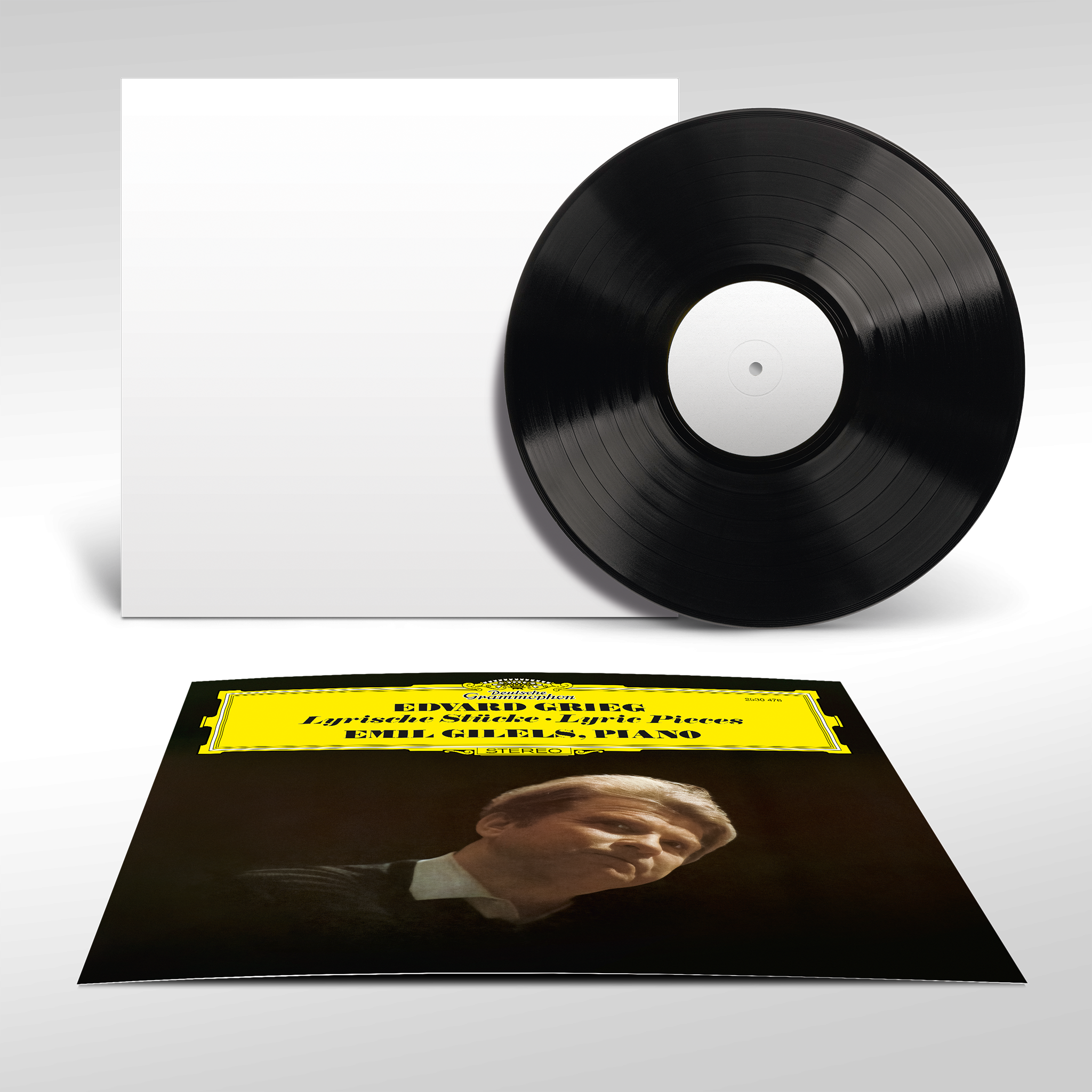 Emil Gilels Grieg: Lyrische Stücke White Label + Covercard 417092