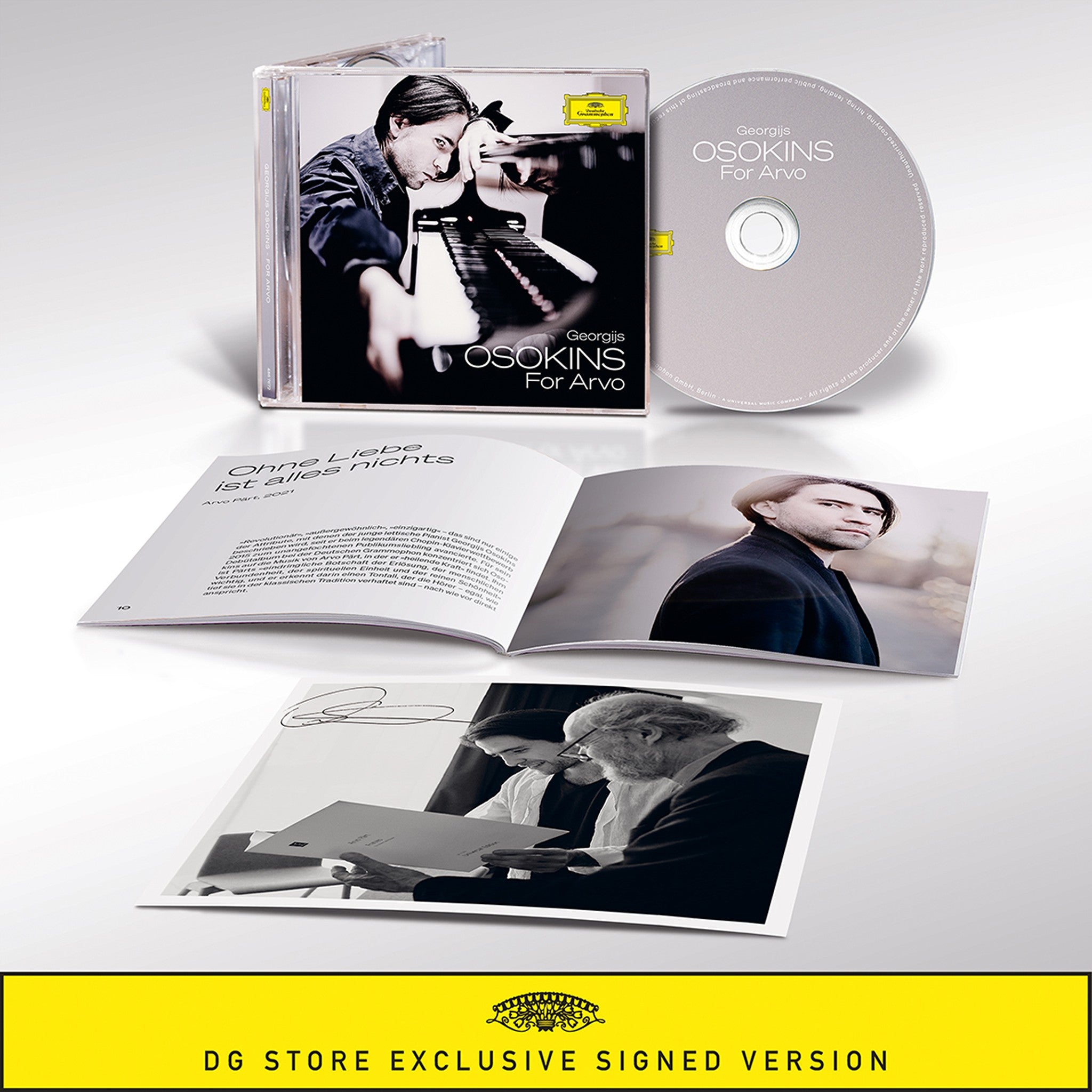 Georgijs Osokins For Arvo 1CD Digipack + Art Card 416114