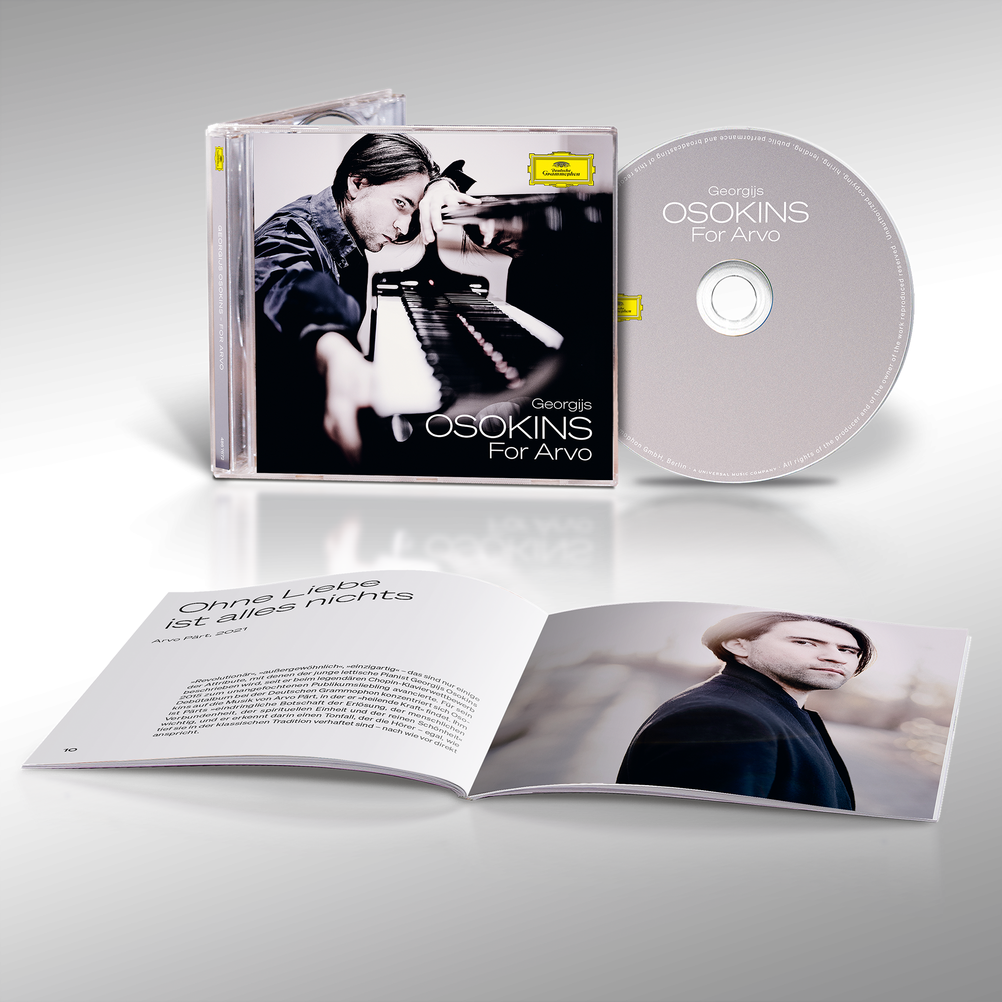 Georgijs Osokins For Arvo 1CD Digipack 416122