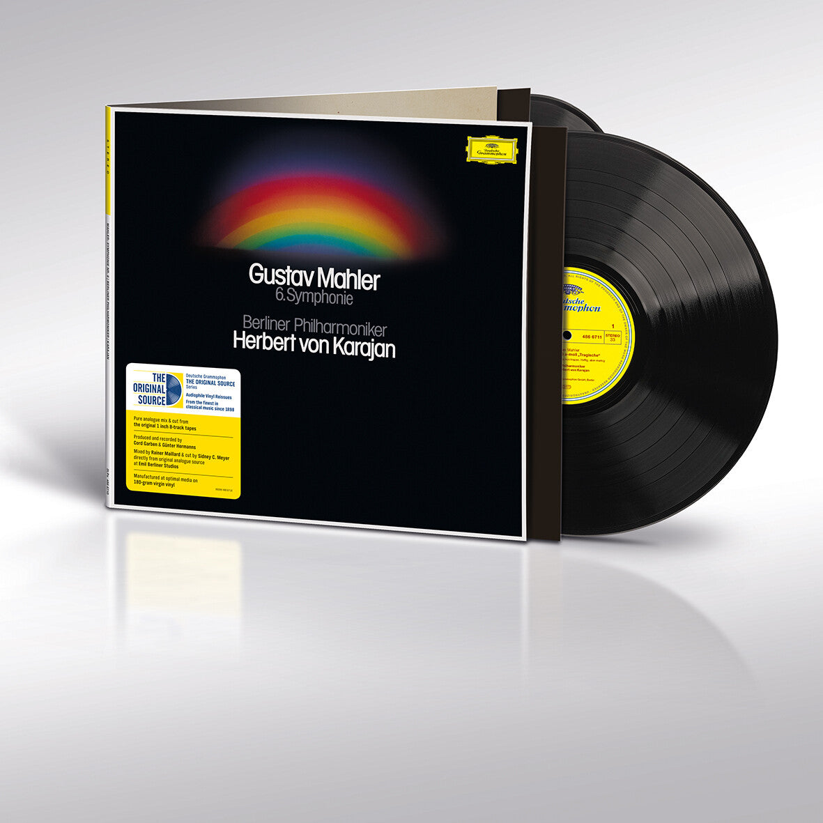 Herbert von Karajan & Die Berliner Philharmoniker Mahler: Symphony No. 6 Original Source 2 Vinyl 385495