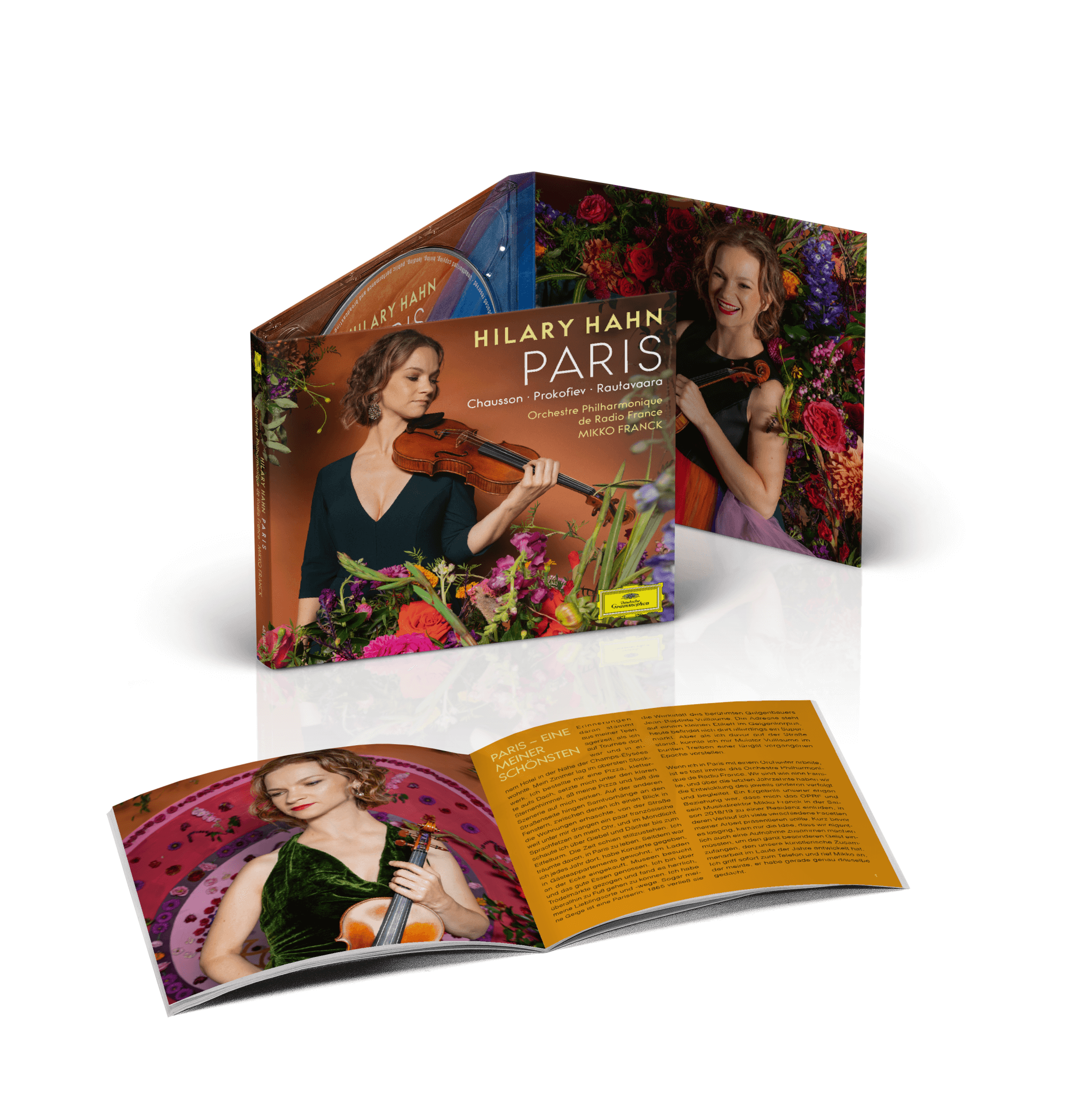 HILARY HAHN PARIS 未使用未開封シュリンク付きLP CD他 HILARY HAHN PARIS 未使用未開封シュリンク付きLP CD他 PARIS