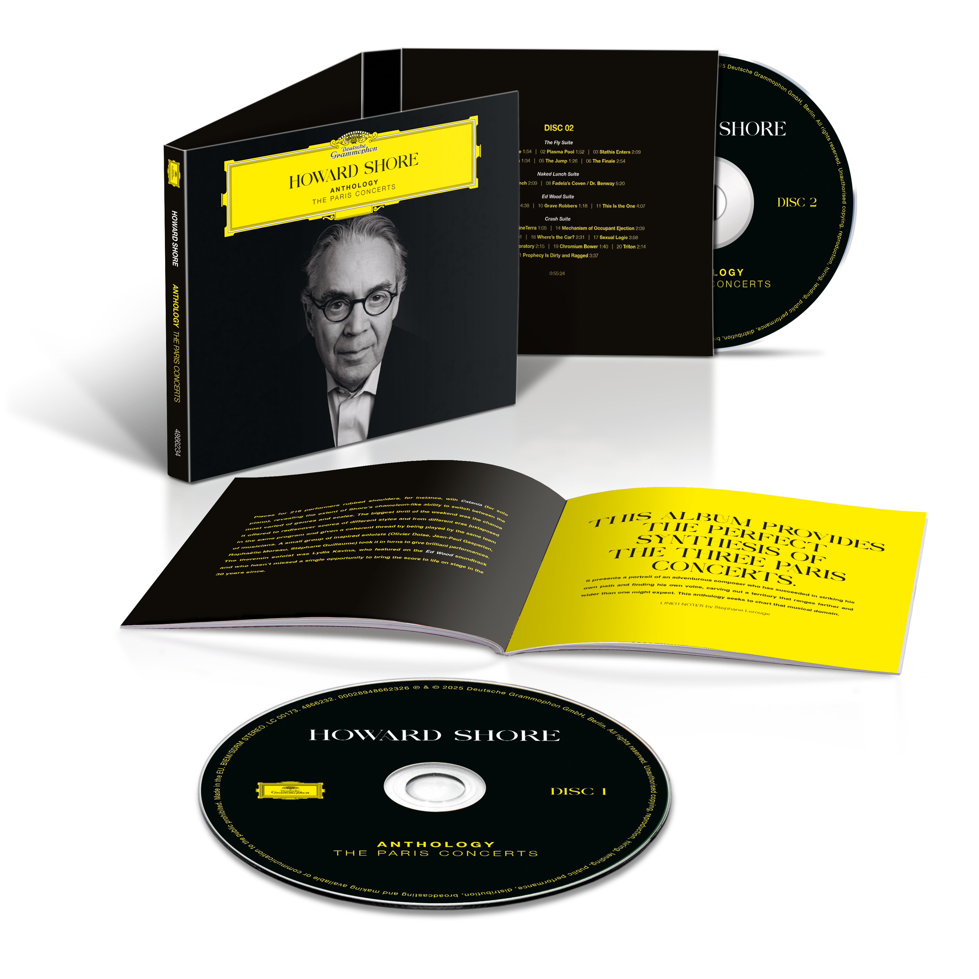 Howard Shore Anthology - The Paris Concerts 2CD Digipack 387331