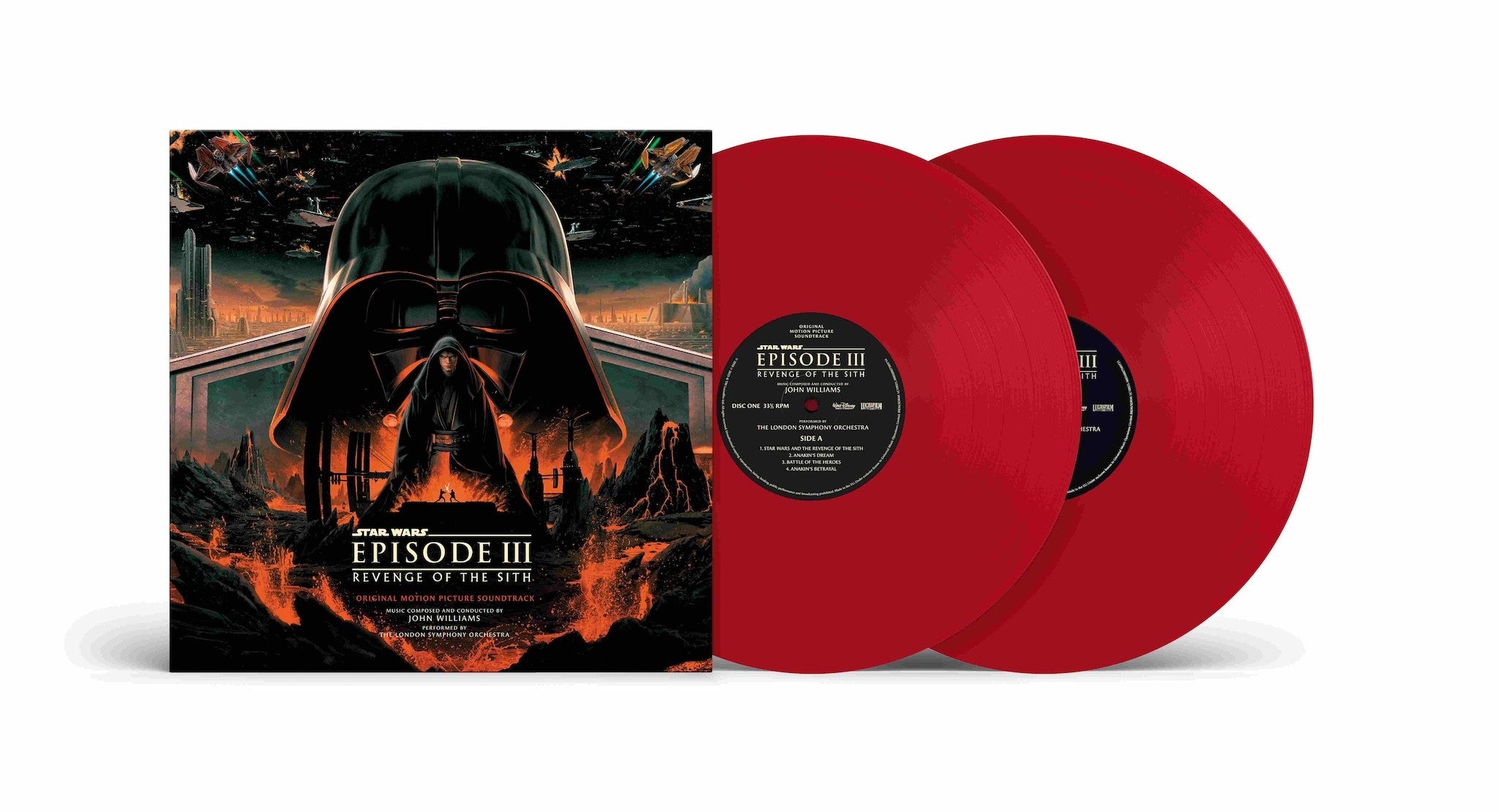 John Williams Star Wars: Revenge of the Sith - Original Motion Picture Soundtrack Red 2LP 424156
