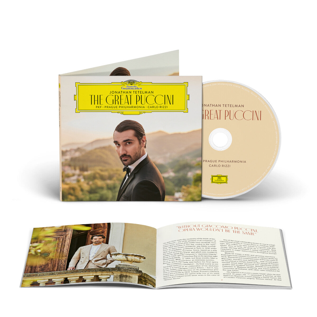 Jonathan Tetelman The Great Puccini Digipack CD 318369