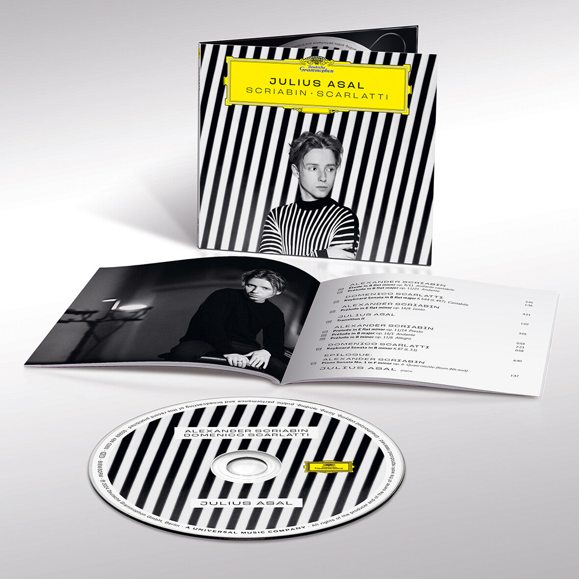 Julius Asal SCRIABIN – SCARLATTI CD 350225