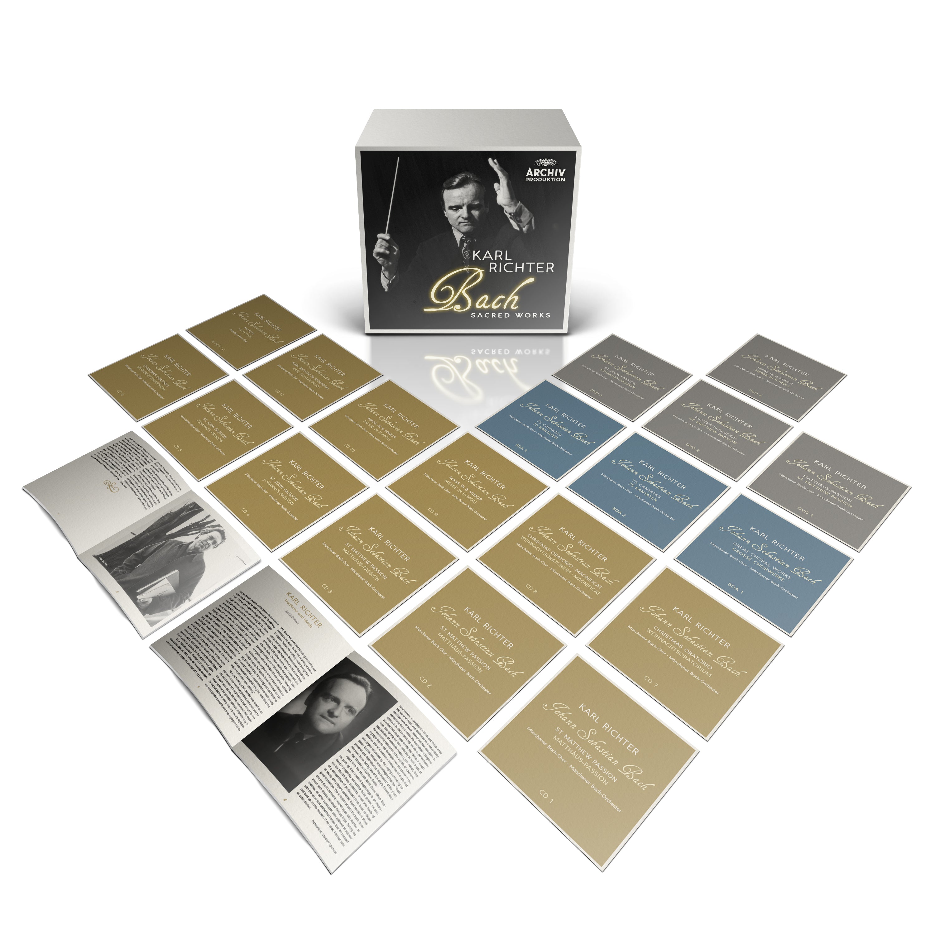 Bach Sacred Works Karl Richter Karl Richter Archives - Eloquence