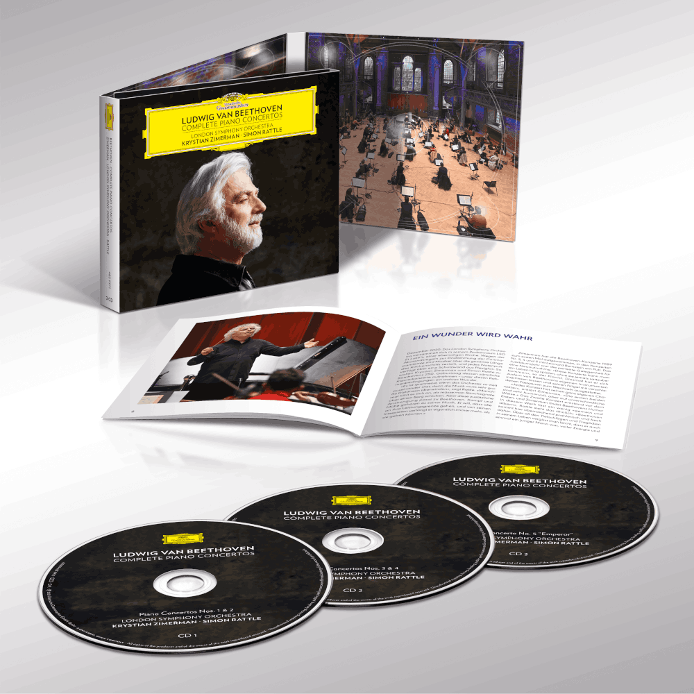 Krystian Zimerman Beethoven: Complete Piano Concertos (3CD Digipack) 3CD Digipack 130307