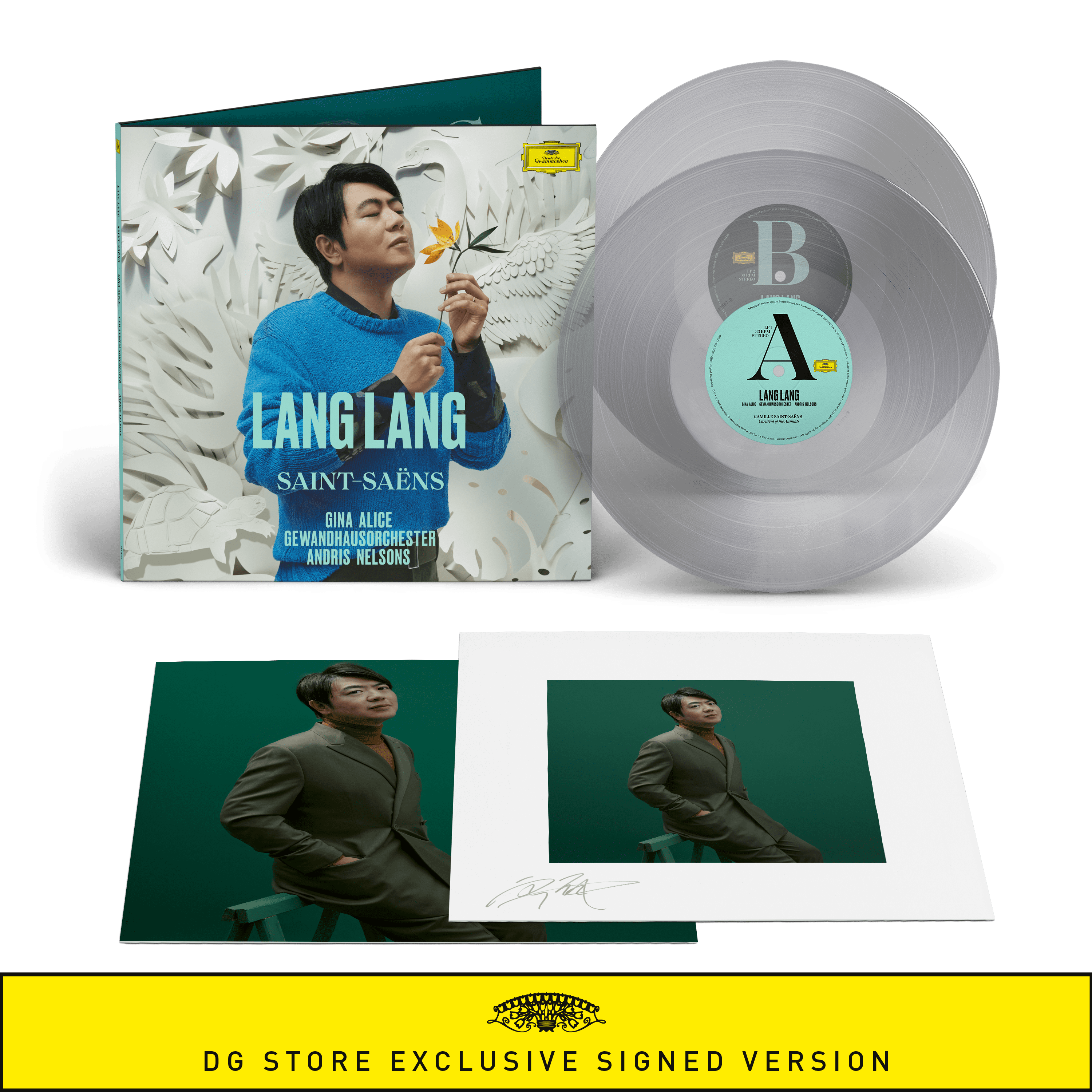加LP Camille Saint-Saens - Lang Lan Carnival Of The Animals (Narrated By Jimmy Fallon) 028948765867 Deutsche Grammophon /00260 Saint-Saëns: Carnival of the Animals (Narrated by Jimmy