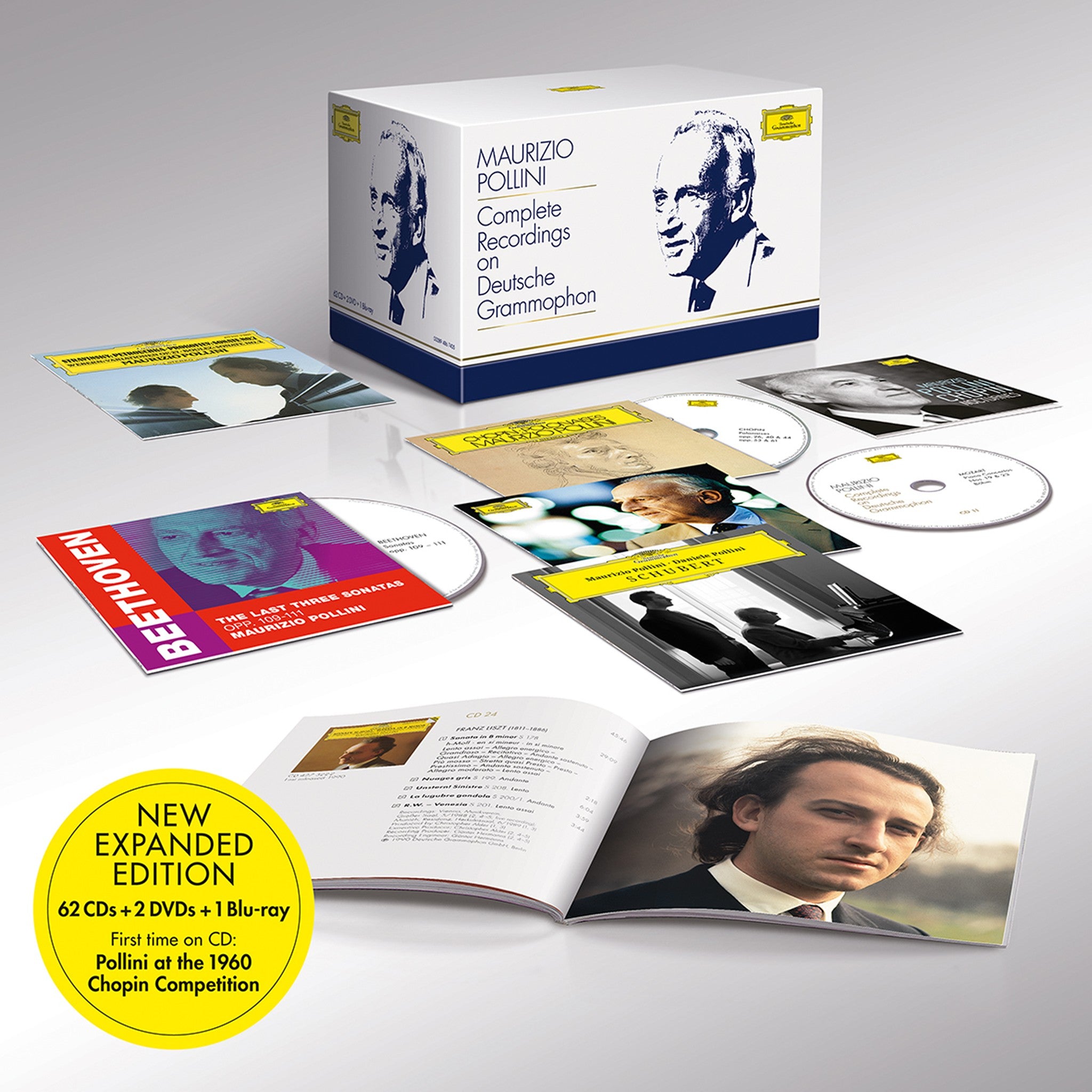 クラシック 8CD Maurizio Pollini Beethoven Complete 4794120 DEUTSCHE GRAMMOPHON Germany /00300 BEETHOVEN The Late Piano Sonatas / Pollini | Deutsche Grammophon