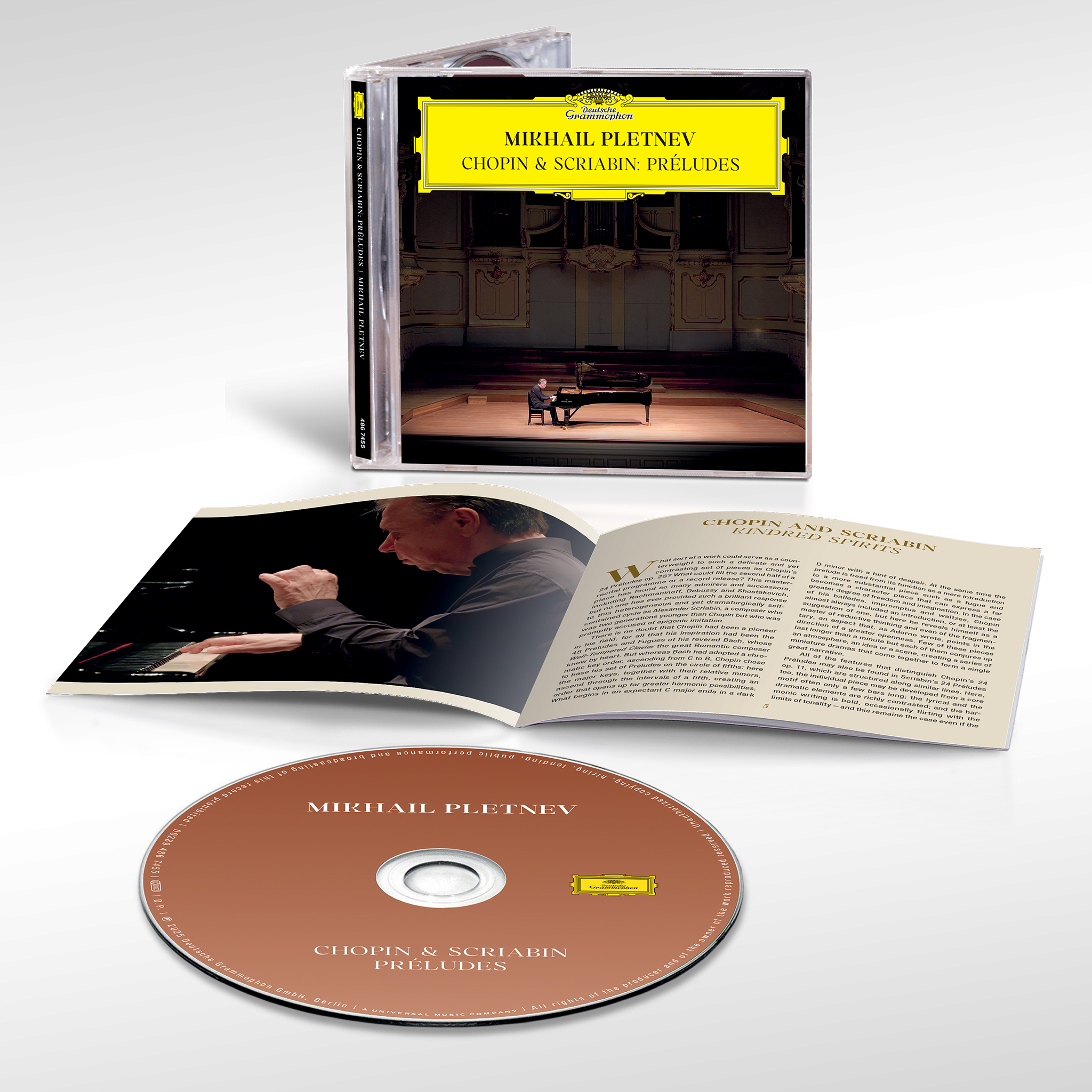 Mikhail Pletnev Chopin & Scriabin: Préludes 1CD Jewelcase 424010