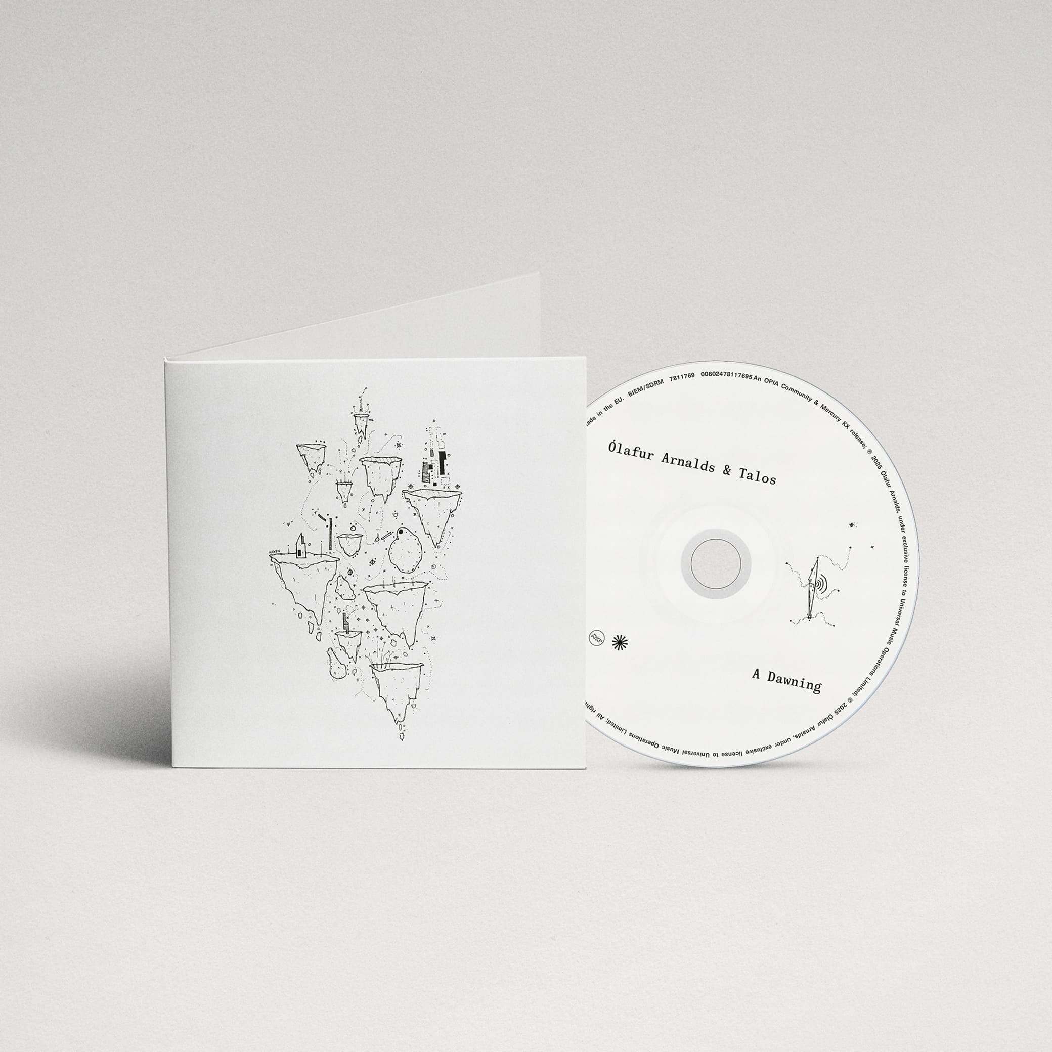 Olafur Arnalds A Dawning - Ólafur Arnalds & Talos CD 409937