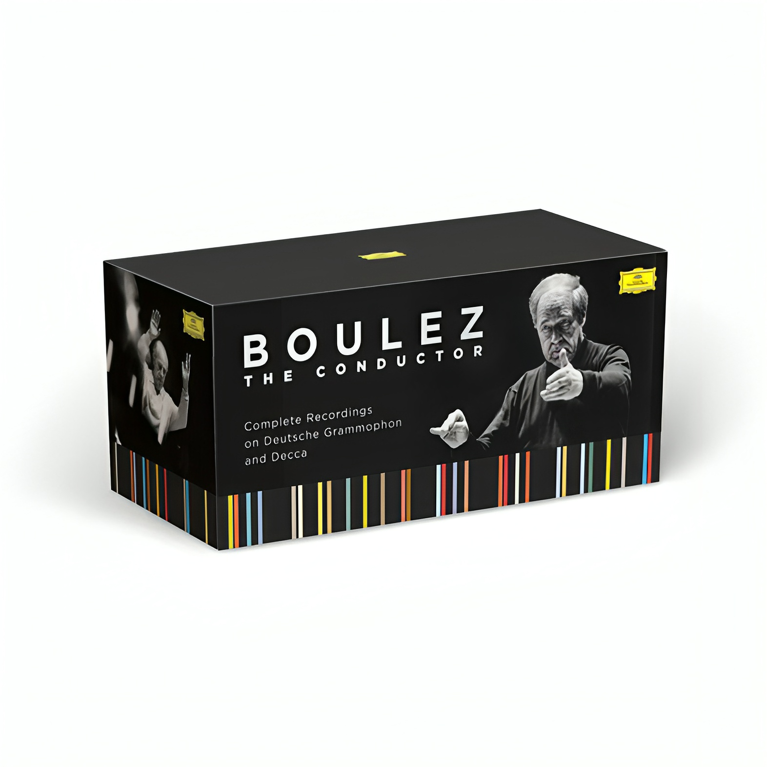 Pierre Boulez Boulez, The Conductor: Complete Recordings On DG And Decca Boxset (84 CD´s + 4 BluRay) 390331