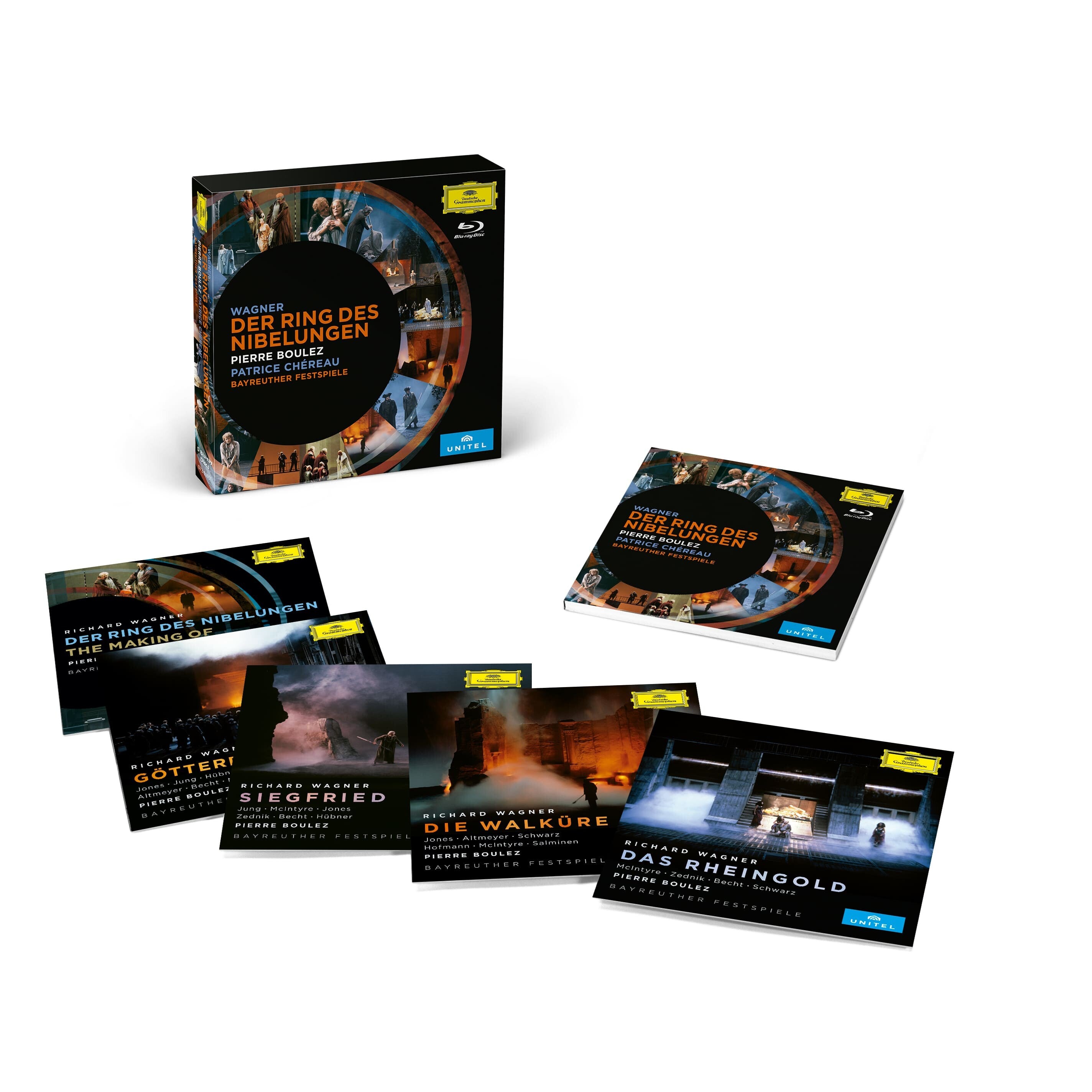 Pierre Boulez Der Ring des Nibelungen 5 BluRay Boxset 152511