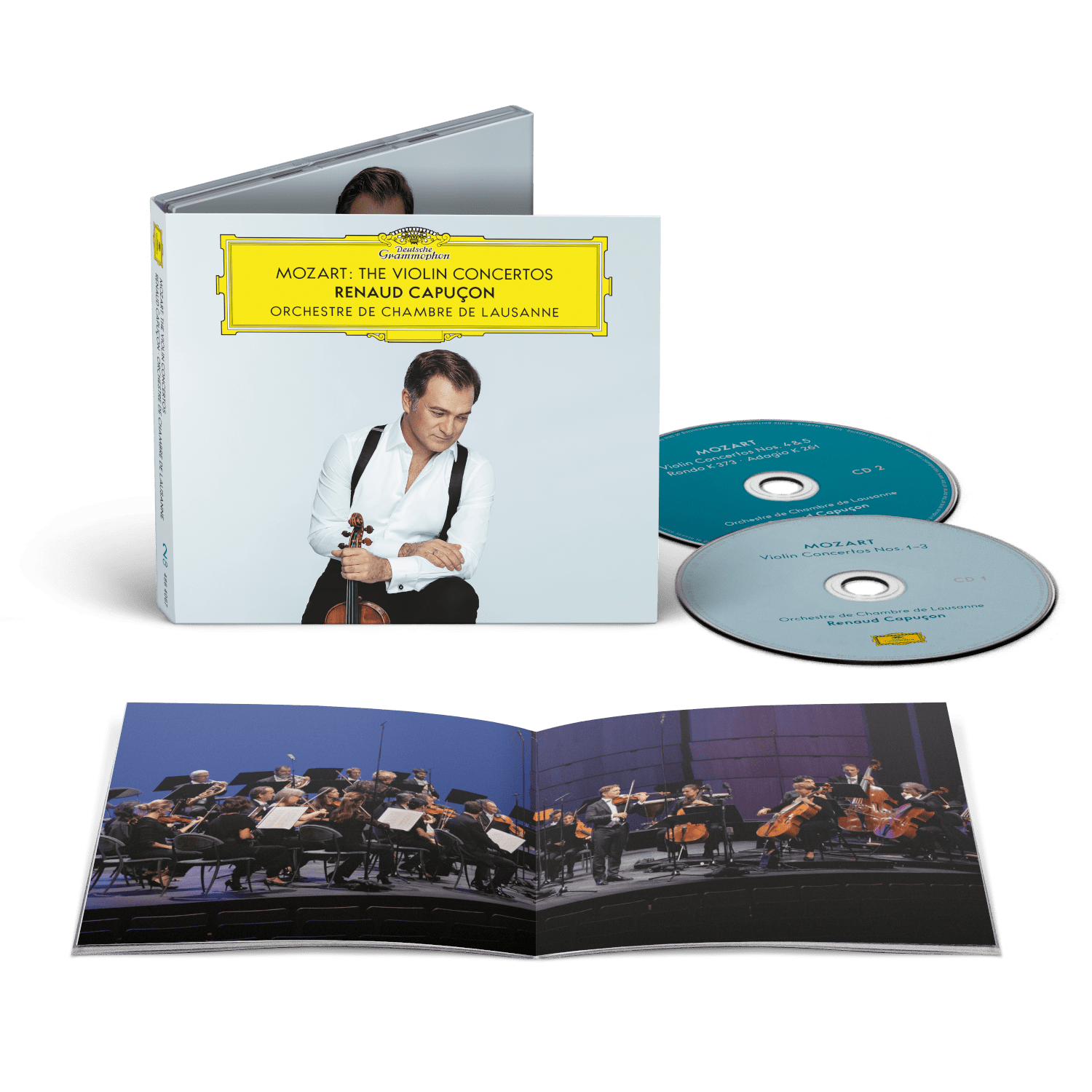 Renaud Capuçon Mozart Violin Concertos 2CD Digipack 306805
