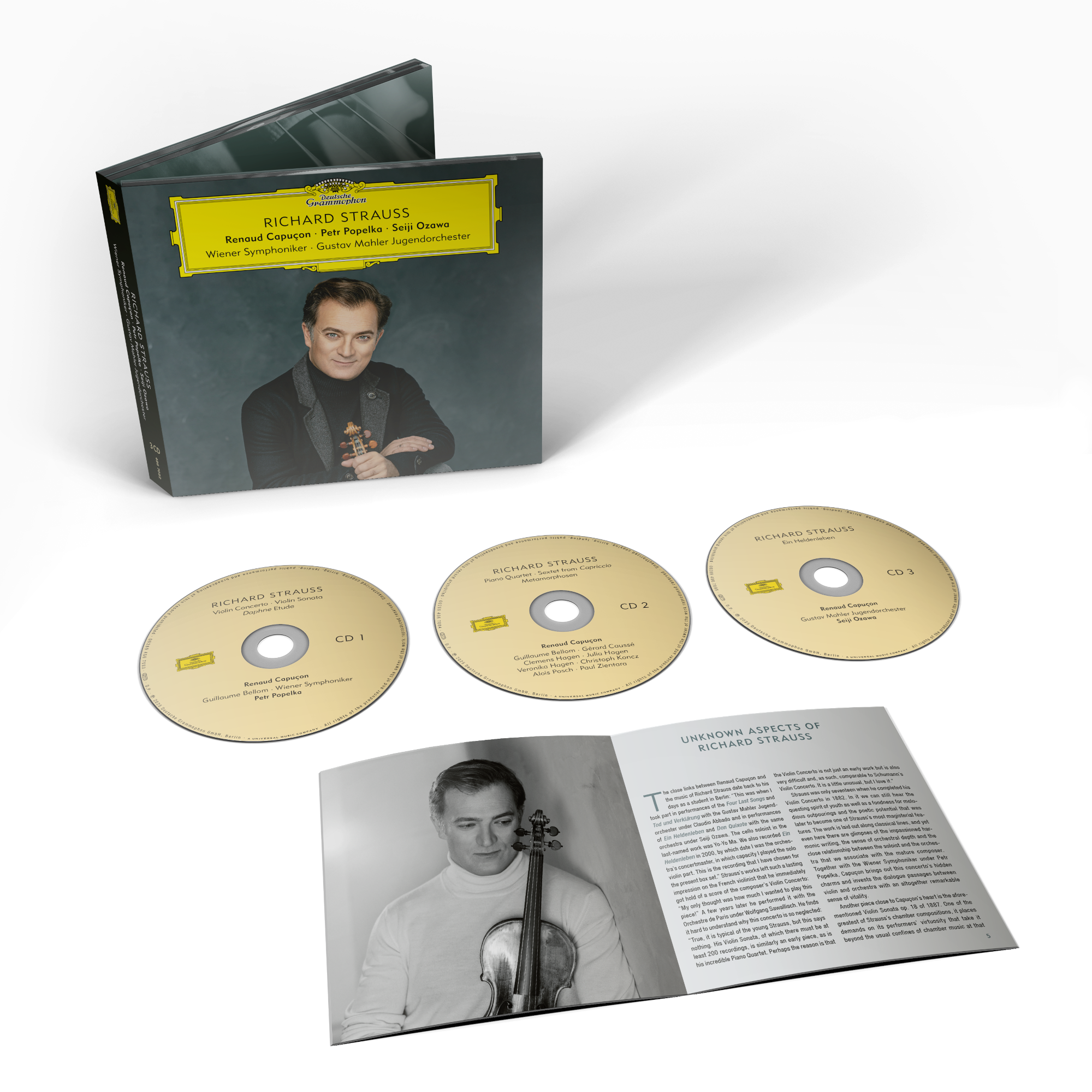 Renaud Capuçon Richard Strauss 3CD 391809