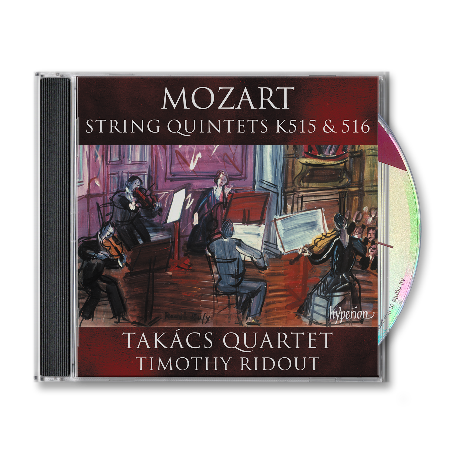 Takács Quartet & Timothy Ridout - Mozart: String Quintets K515