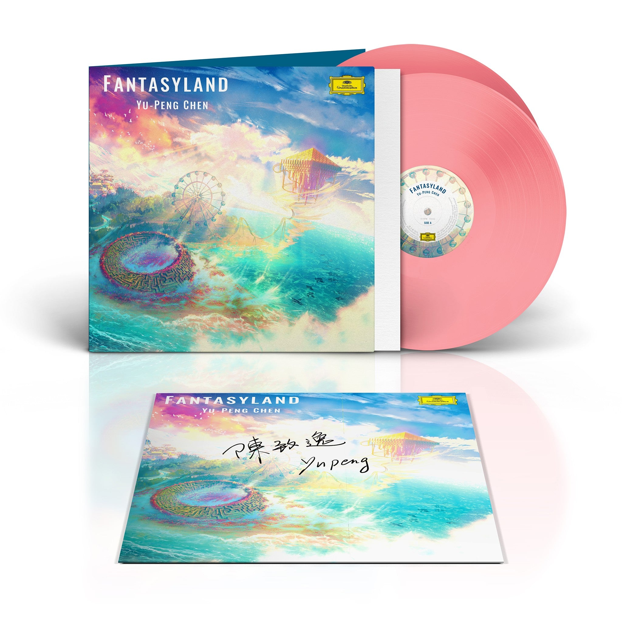 Yu-Peng Chen Fantasyland 2LP Vinyl Rosé + signierte Covercard 415762