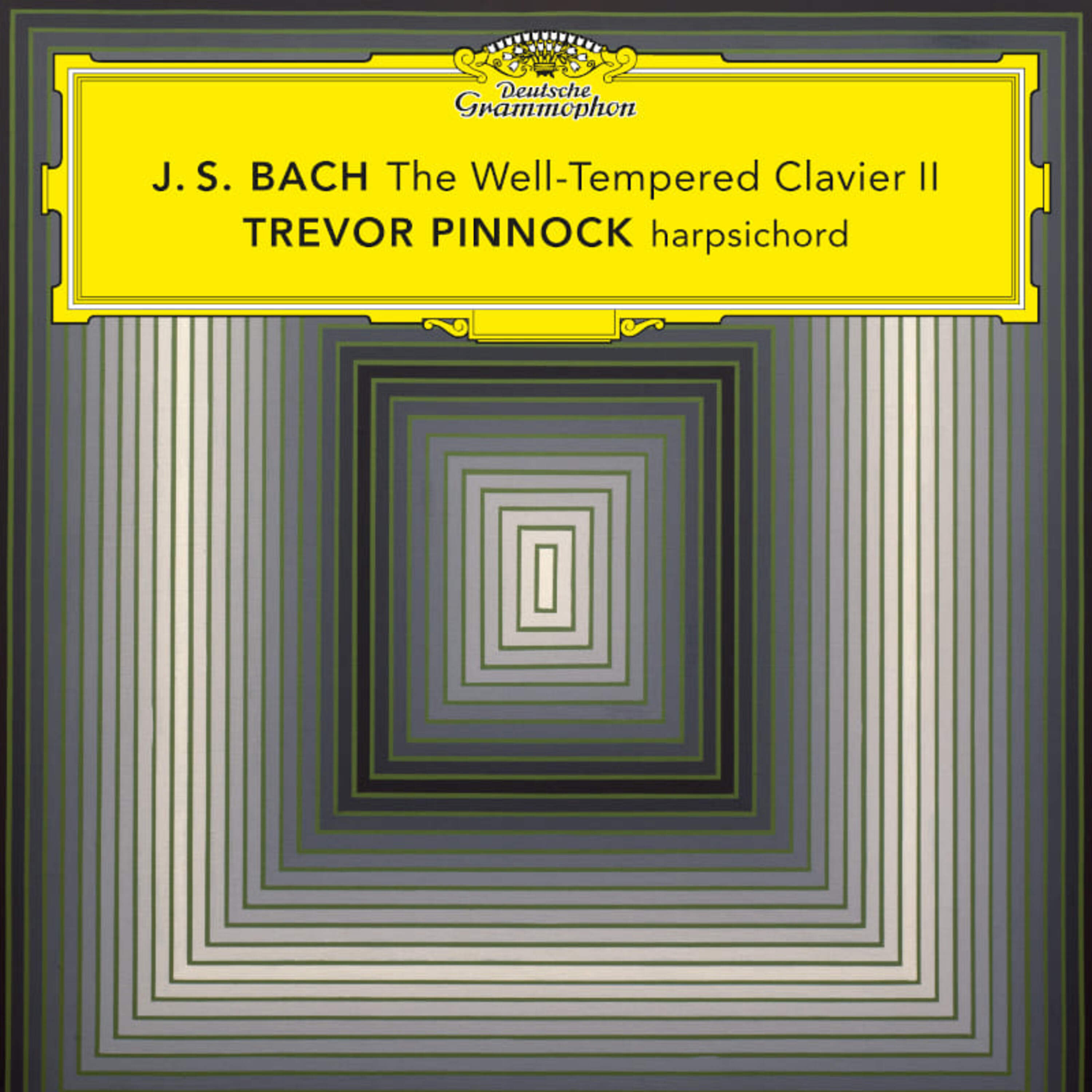 Grammophon　Deutsche　offizielle　Pinnock　II　Der　Das　Shop　Trevor　Bach:　Wohltemperierte　Clavier　CD