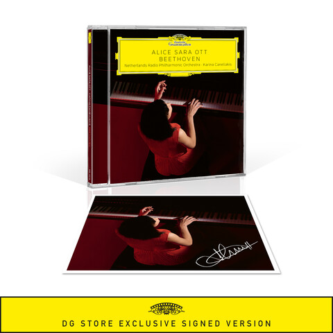 Beethoven by Alice Sara Ott - CD + Signed Art Card - shop now at Deutsche Grammophon store