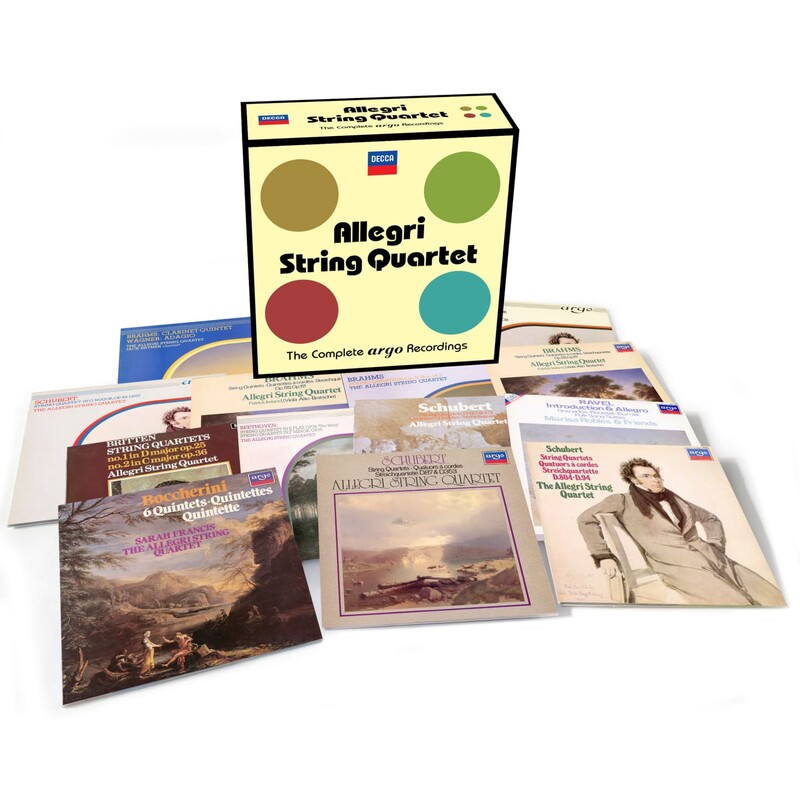 Allegri String Quartet The Complete Argo Recordings by Allegri String Quartet - 13 CD Boxset - shop now at Deutsche Grammophon store