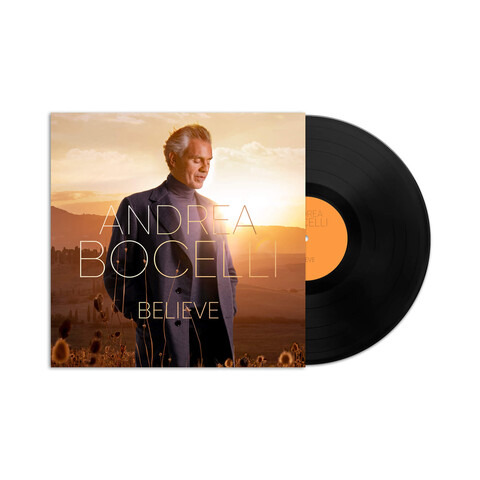 Believe von Andrea Bocelli - LP jetzt im Deutsche Grammophon Store
