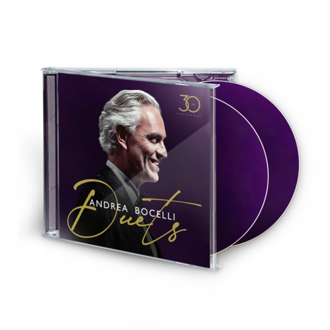 Duets - 30th Anniversary by Andrea Bocelli - 2CD - shop now at Deutsche Grammophon store