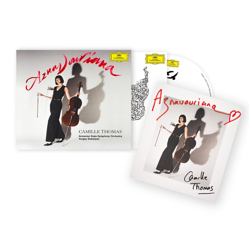 Aznavouriana by Camille Thomas - CD + Signed Artcard - shop now at Deutsche Grammophon store