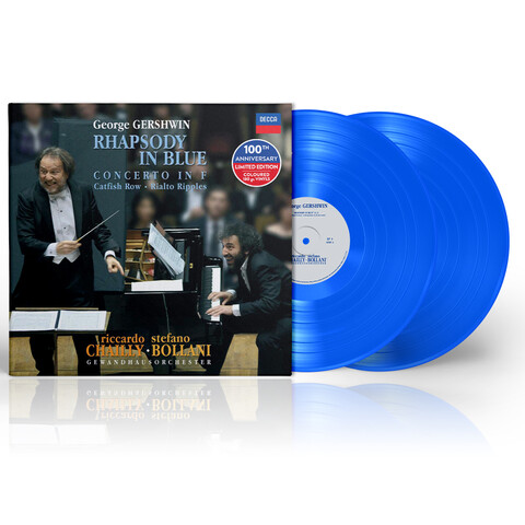 George Gershwin: Rhapsody In Blue von Chailly, Bollani, Gewandhausorchester - Limited Farbige 2 Vinyl jetzt im Deutsche Grammophon Store
