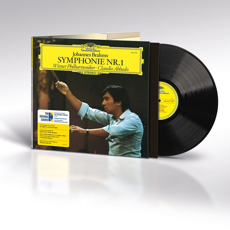 Brahms: Sinfonie Nr. 1 (Original Source) von Claudio Abbado & Wiener Philharmoniker - Vinyl jetzt im Deutsche Grammophon Store