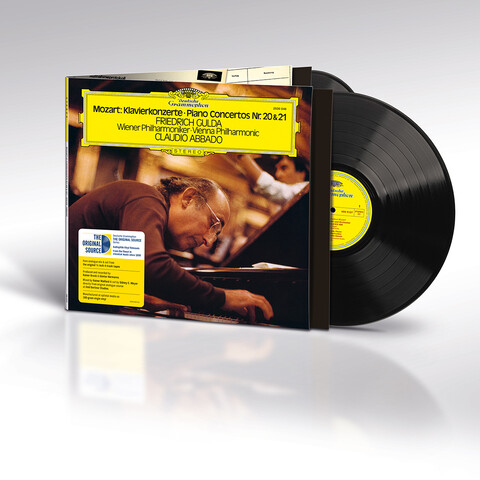 Mozart: Piano Concertos No. 20 & 21 (Original Source) by Friedrich Gulda, Claudio Abbado, Wiener Philharmoniker - 2 Vinyl - shop now at Deutsche Grammophon store