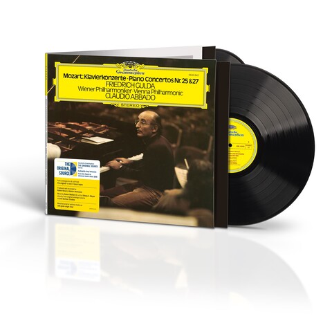 Mozart: Piano Concertos Nos. 25 & 27 von Friedrich Gulda, Claudio Abbado & Wiener Philharmoniker - Original Source 2 Vinyl jetzt im Deutsche Grammophon Store
