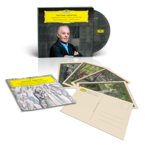 César Franck: Symphony D minor / Gabriel Fauré: Pelléas et Mélisande von Daniel Barenboim - CD + 5 limitierte Art Postcards jetzt im Deutsche Grammophon Store