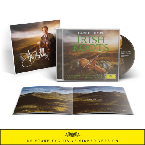 Irish Roots by Daniel Hope - CD + signed Art Card - shop now at Deutsche Grammophon store