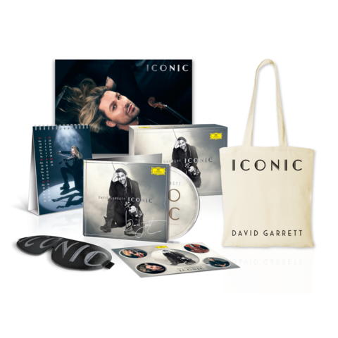 Iconic by David Garrett - Ltd. Fanbox + Tote Bag - shop now at Deutsche Grammophon store