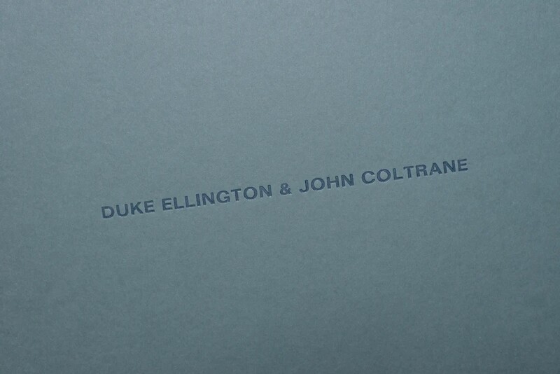Duke Ellington & John Coltrane - Archival Tape Edition No. 13 von Duke Ellington - Hand-Cut LP Mastercut Record jetzt im Deutsche Grammophon Store