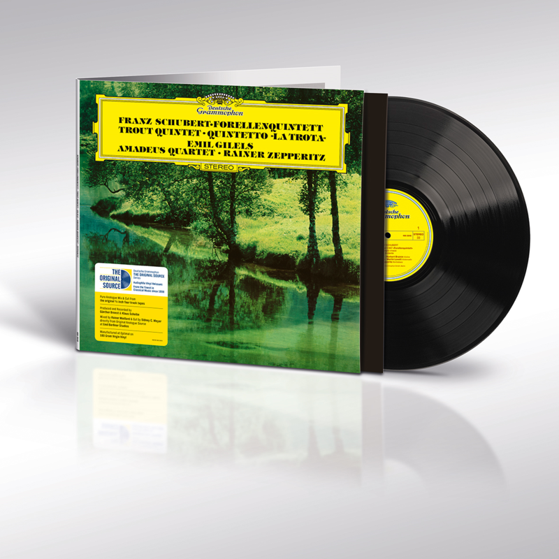 Schubert: Klavierquintett A-Dur von Emil Gilels, Amadeus Quartet & Rainer Zepperitz - Original Source Vinyl 2. Auflage jetzt im Deutsche Grammophon Store