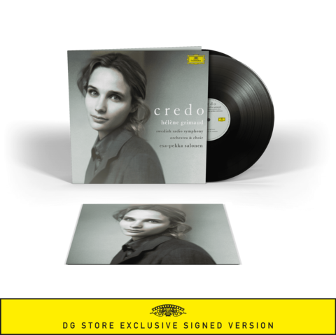 Credo by Hélène Grimaud - 2 Vinyl + signed Art Card - shop now at Deutsche Grammophon store