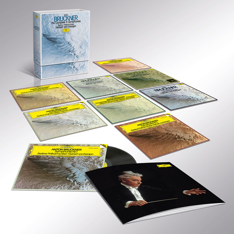 Anton Bruckner: Sämtliche 9 Sinfonien von Herbert von Karajan & Die Berliner Philharmoniker - 17-LP-Set jetzt im Deutsche Grammophon Store