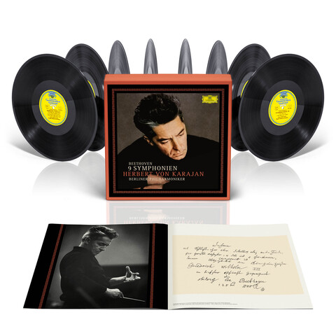 Beethoven: Die Symphonien (LP Set) von Herbert von Karajan & Berliner Philharmoniker - LP Box jetzt im Deutsche Grammophon Store