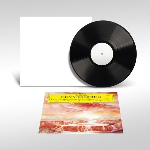 Grieg: Peer Gynt Suiten 1 & 2 / Sigurd Jorsalfar (Original Source) by Herbert von Karajan, Berliner Philharmoniker - White Label Vinyl + Cover Card - shop now at Deutsche Grammophon store