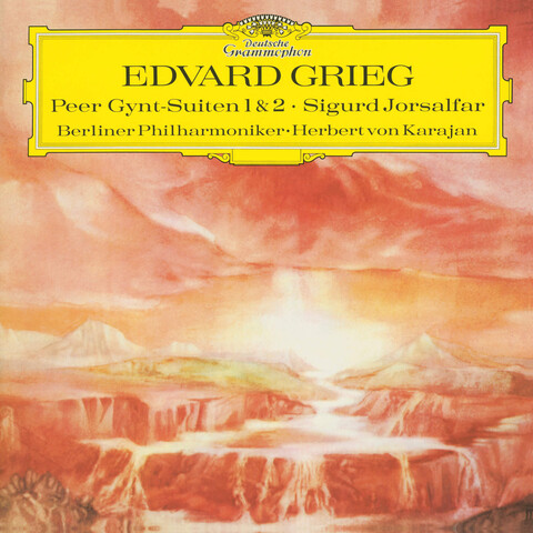Grieg: Peer Gynt Suiten 1 & 2 (Sigurd Jorsalfar) von Herbert von Karajan & Berliner Philharmoniker - LP jetzt im Deutsche Grammophon Store