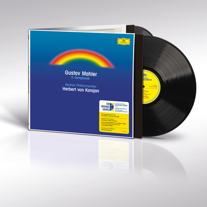 Mahler: Sinfonie Nr. 5 by Herbert von Karajan & Die Berliner Philharmoniker - Original Source 2 Vinyl 2nd Edition - shop now at Deutsche Grammophon store