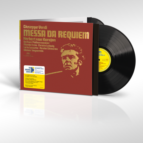 Verdi: Messa da Requiem by Herbert von Karajan & Die Berliner Philharmoniker - Original Source Vinyl 2nd edition - shop now at Deutsche Grammophon store